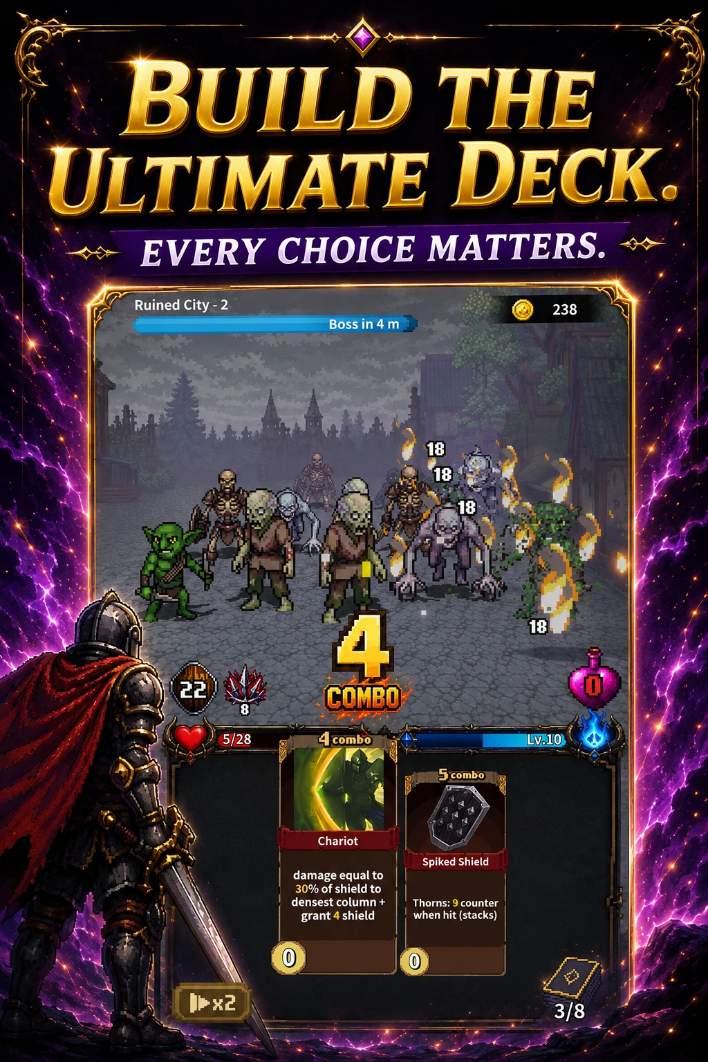 Tower of Nizareth: Deck RPG screenshot