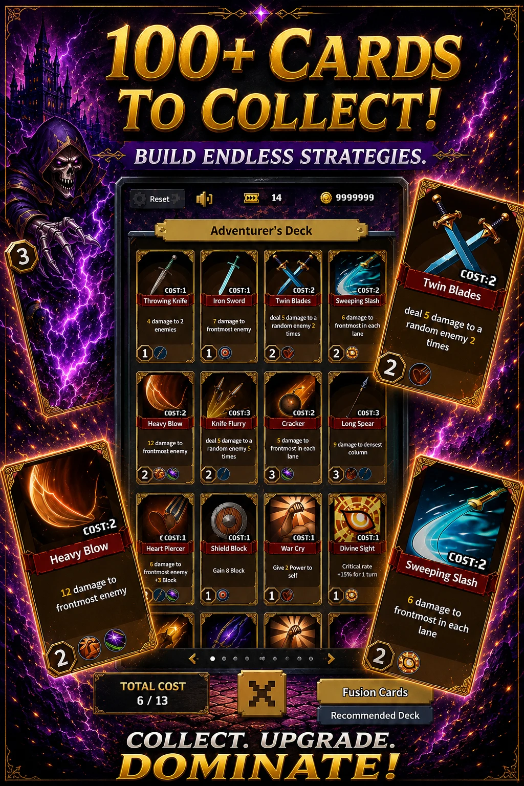 Tower of Nizareth: Deck RPG screenshot