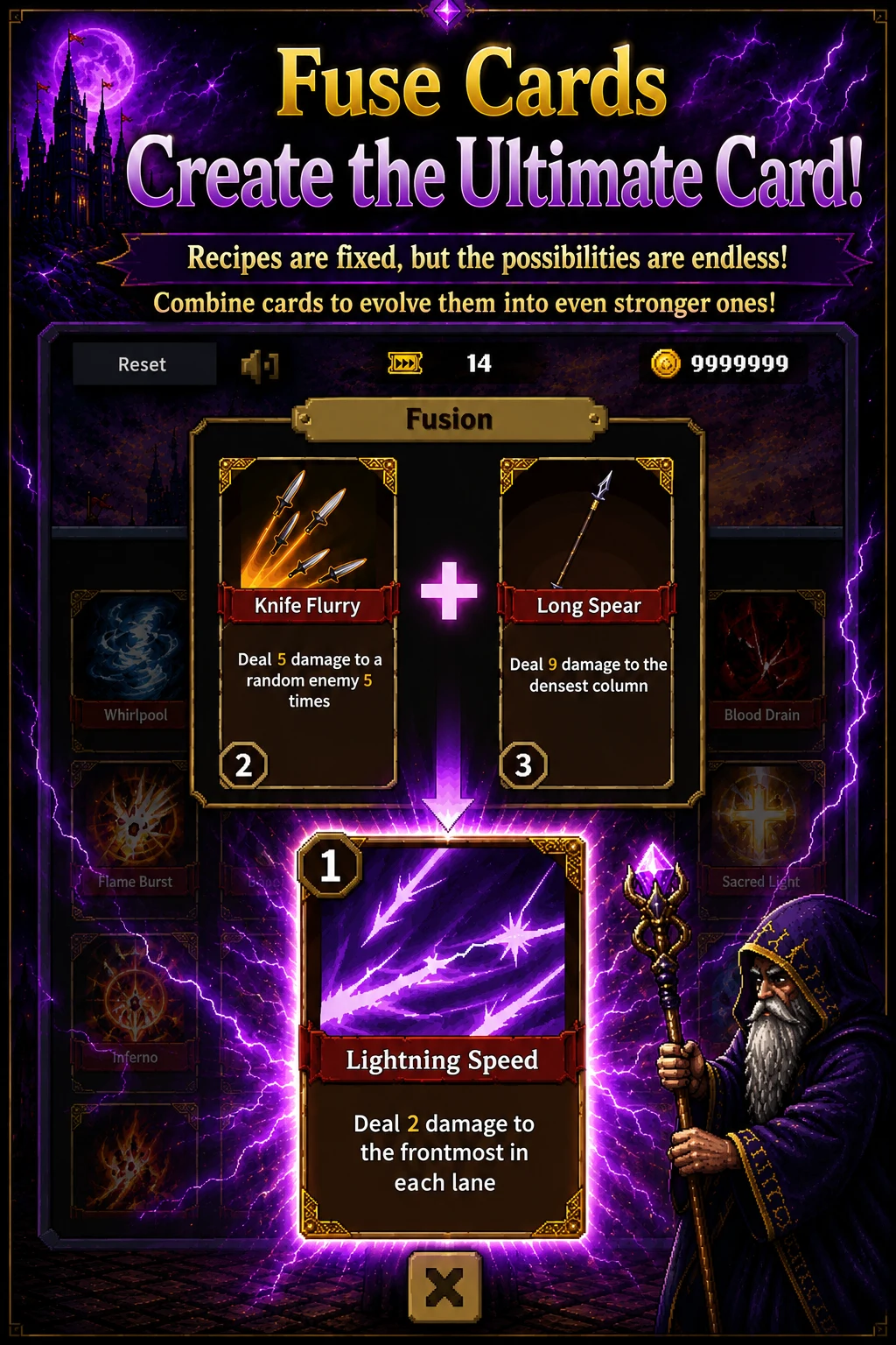 Tower of Nizareth: Deck RPG screenshot