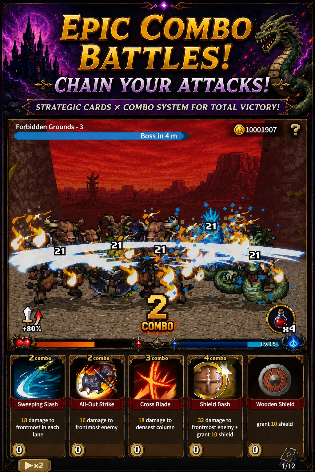 Tower of Nizareth: Deck RPG screenshot